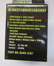 Load image into Gallery viewer, Dobinsons 16W Square LED Auxiliary Light – 3" Pod (Single Kit)