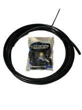 Load image into Gallery viewer, 6m John Guest 12mm Black Cold Water Pipe with 6 press fittings