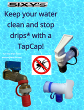 Load image into Gallery viewer, 3/4" BSP Plastic Snap Tap & TapCap