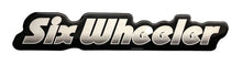 Load image into Gallery viewer, Six Wheeler Bubble Sticker (replacement)