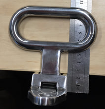 Load image into Gallery viewer, Folding Step grab handle stainless steel - Caravan, ute tray
