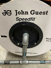 Load image into Gallery viewer, 6m John Guest 12mm Black Cold Water Pipe with 6 press fittings
