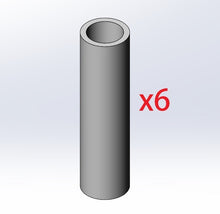 Load image into Gallery viewer, Trailing Arm Bushes Set with Crush Tubes – Lazy Axle Airbag Suspension for Creative Conversions
