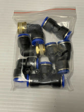Load image into Gallery viewer, 6m John Guest 12mm Black Cold Water Pipe with 6 press fittings
