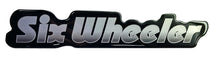 Load image into Gallery viewer, Six Wheeler Bubble Sticker (replacement)
